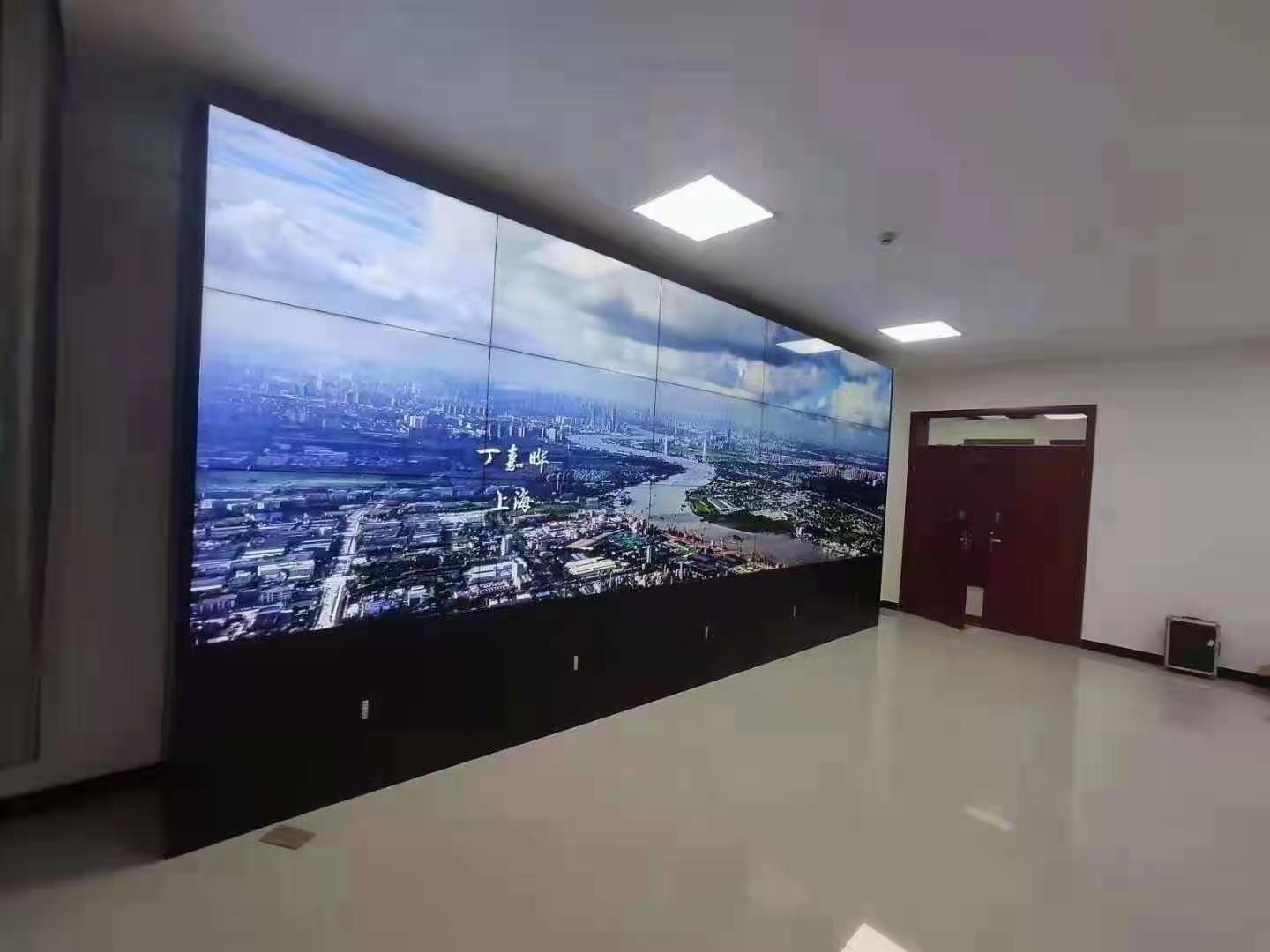 大城拼接屏-55寸京东方液晶拼接屏3X4案例展示